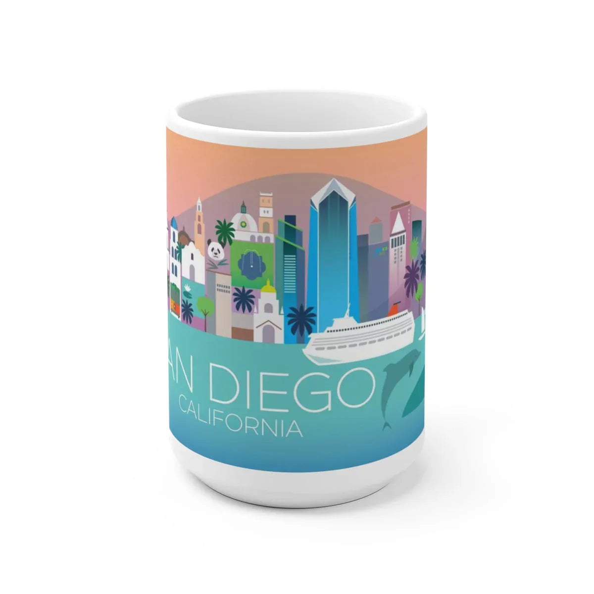 SAN DIEGO 11 OZ OR 15 OZ MUG - BIG FRENCHIES
