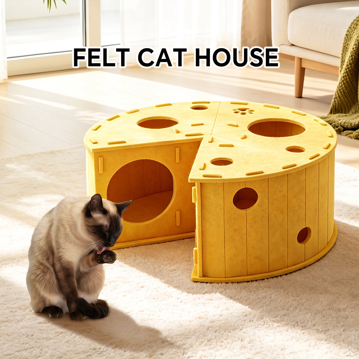 Cakes Cat Bed 60x30x60
