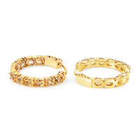 3.20 Carat Genuine Citrine .925 Sterling Silver Earrings