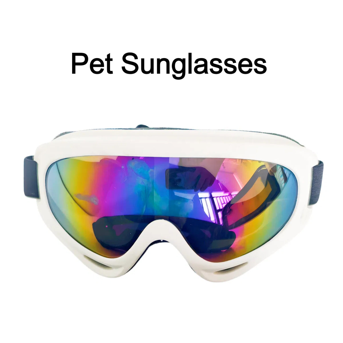 2 Pack Pet Protection Dog Sunglasses Pet Goggles Windproof Eye Wear Adjustable Dog Goggles (US Logistics only For USPS.T