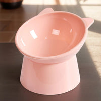 Tilted Cat Food Bowl Elevated Cat Bowl Ergonomic Raised Cat Food Bowl Anti Vomiting Plastic Feeding Bowl Non Slip For Cats Dogs