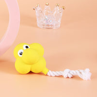Durable Chew-Resistant Natural Latex Pet Squeaky Toy