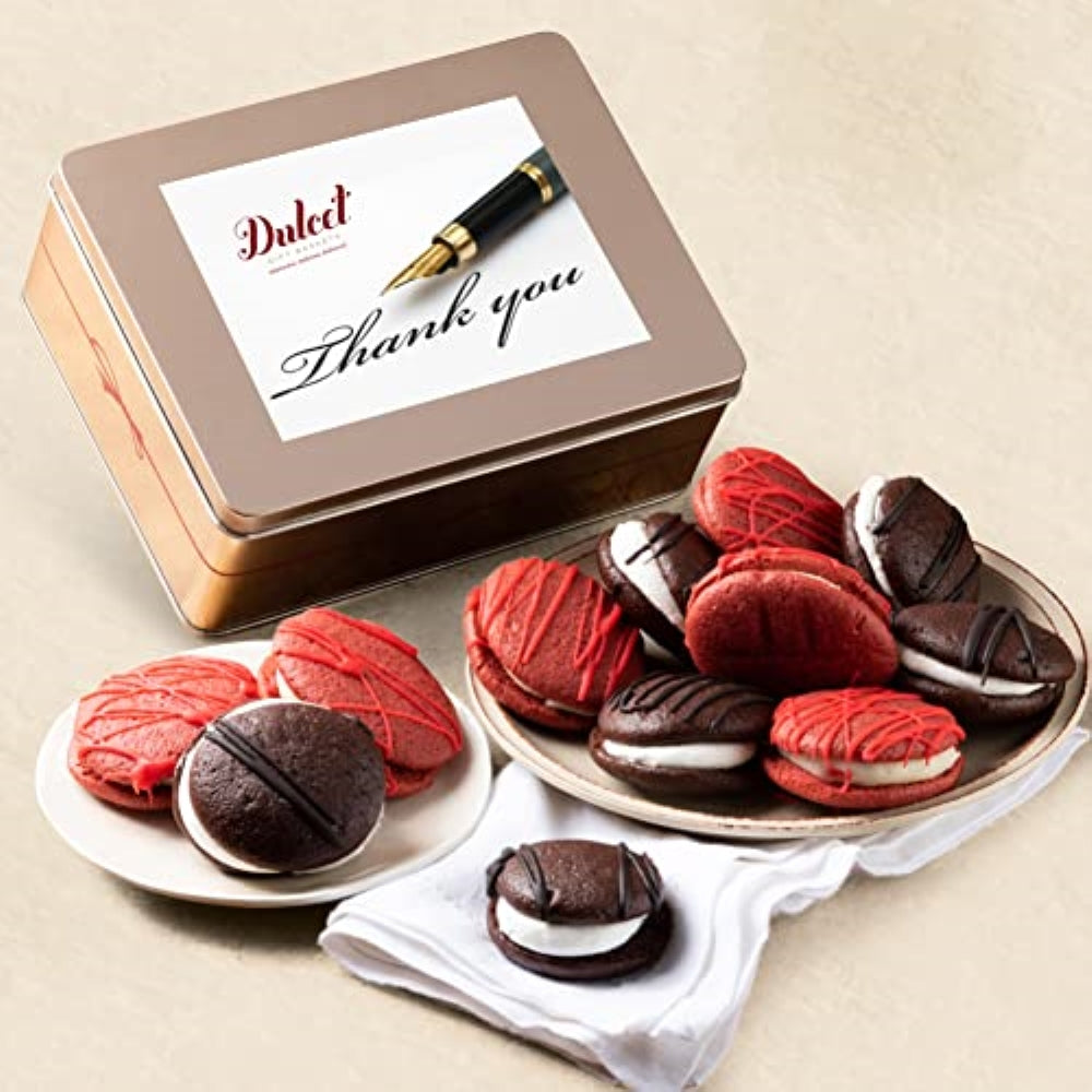 Chocolate and Red Velvet Whoopie Pies Assortment - BIG FRENCHIES