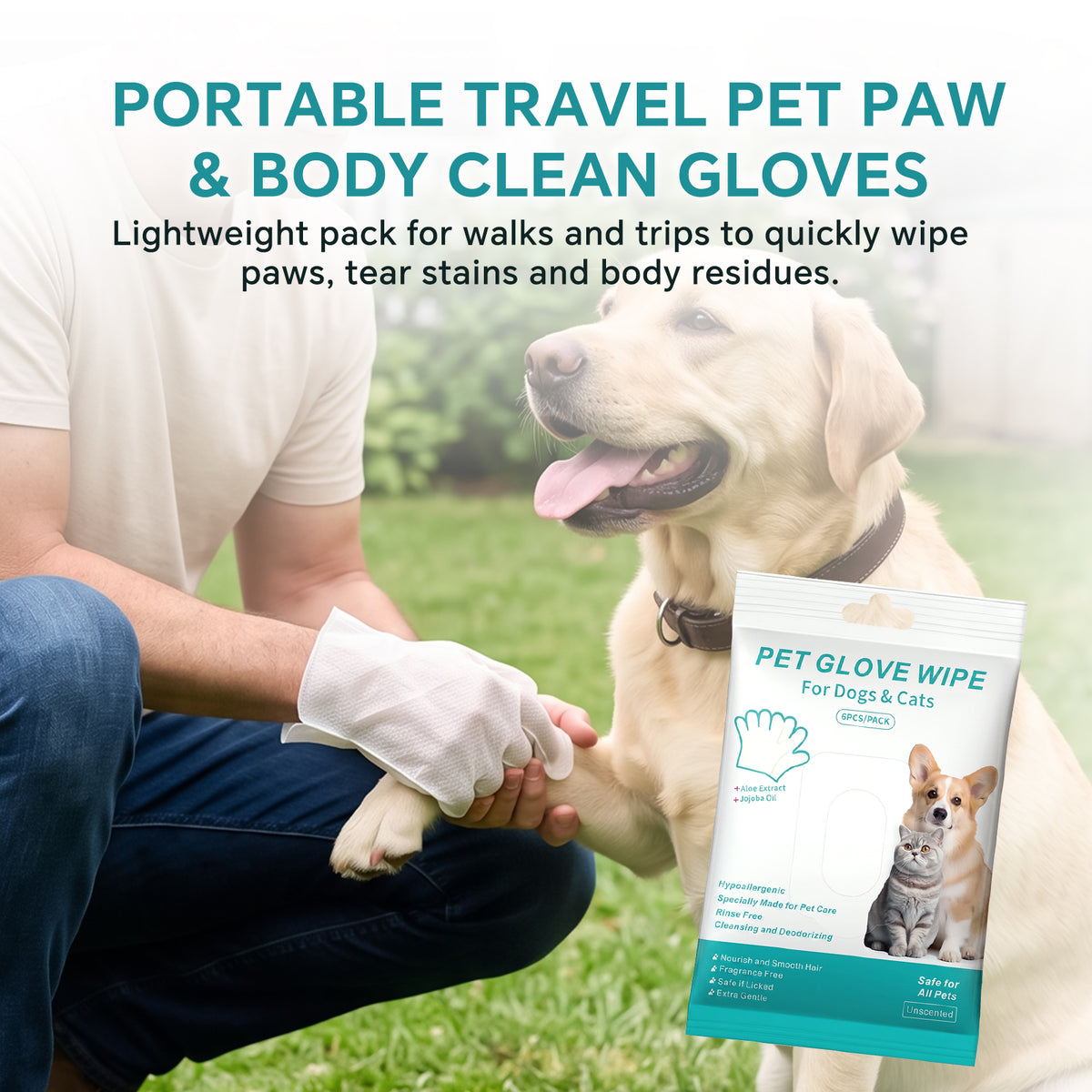 Only Self Pickup---Pet Cleaning Set - 6-piece Pack