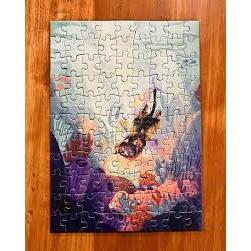 A Cat Diver 99 Piece Mini Jigsaw Puzzle Trevell