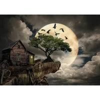 A Log Cabin on a Cliff 1000 Piece Jigsaw Puzzle Enjoy