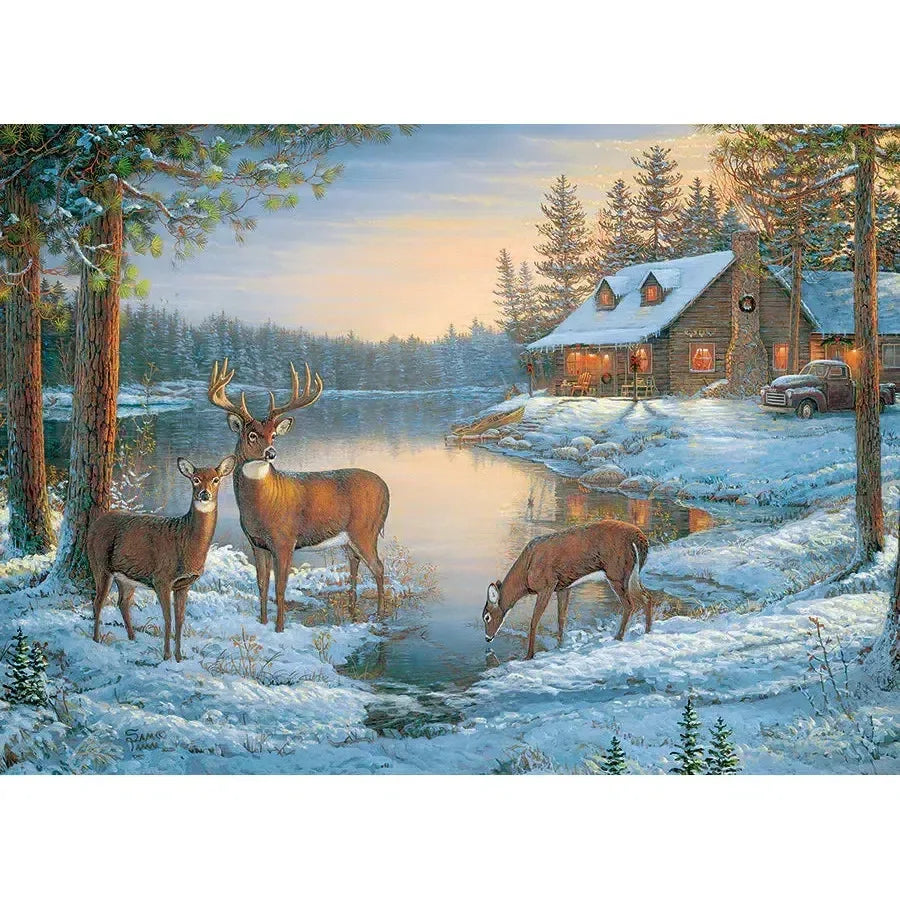 A Quiet Place 1000 Piece Jigsaw Puzzle Cobble Hill New - BIG FRENCHIES