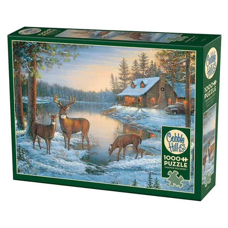 A Quiet Place 1000 Piece Jigsaw Puzzle Cobble Hill New - BIG FRENCHIES