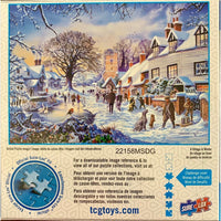 A Village in Winter Wonderland 1000 Piece Jigsaw Puzzle Sure Lox