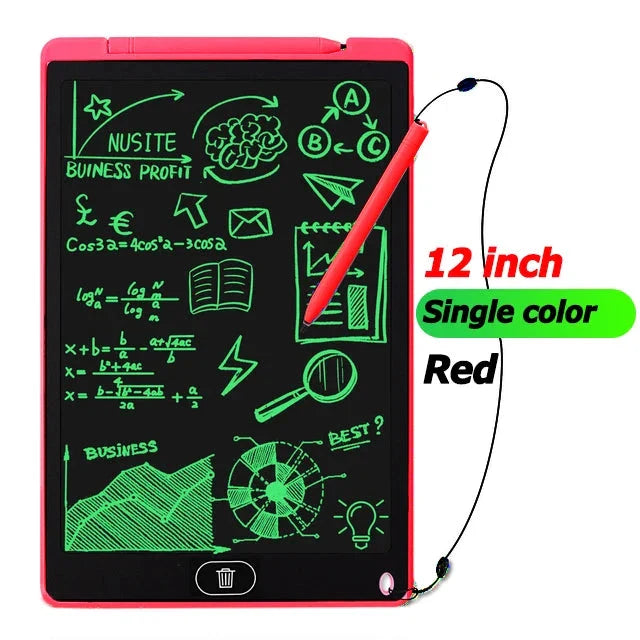 8.5 & 12 Inch LCD Writing Tablet for Kids – Digital Drawing Board & Handwriting Pad Toy with Stylus