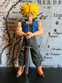 Super Saiyan Trunks Anime Figure, Dragon Ball Z Action Figurines PVC Statue 25 CM