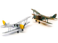 Level 2 Model Kit De Havilland Tiger Moth Aircraft with 2 Scheme Options 1/72 Plastic Model Kit by Airfix