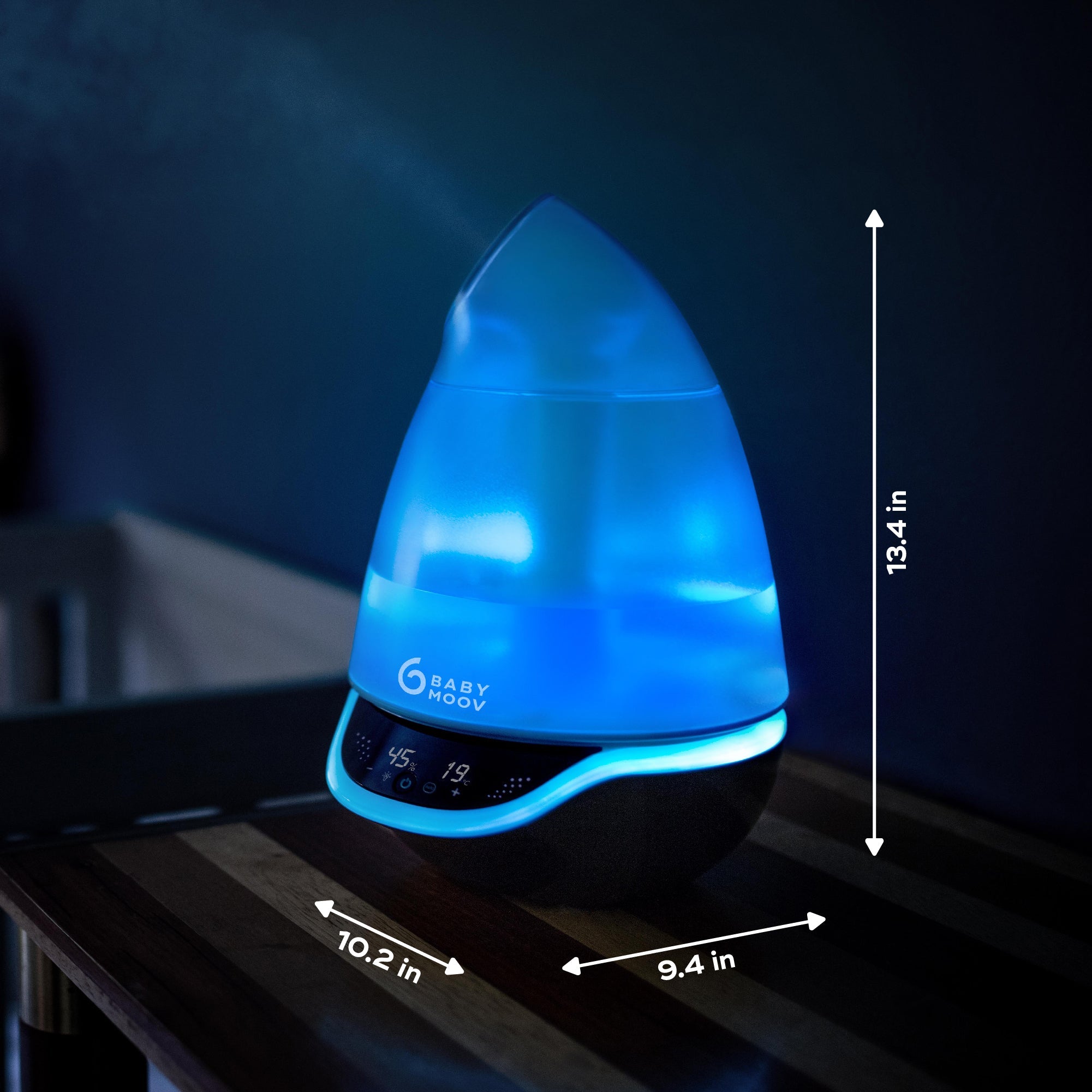 Hygro Plus Humidifier 3-in-1 Baby Humidifier, Diffuser & Nightlight