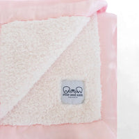 Classic Satin Border Blanket - Pink - BIG FRENCHIES
