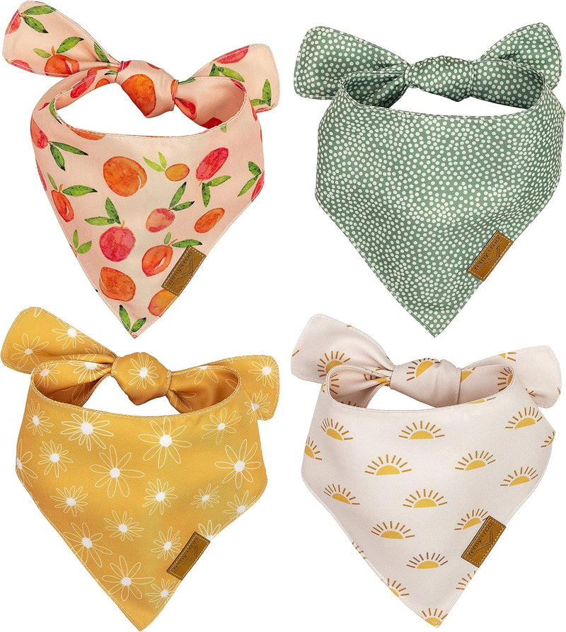 Remy+Roo Katherine Spring Dog Bandanas Large, Floral - Small