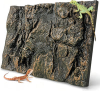 4pcs Rock Terrarium Background, 3D Reptile Tank Background Board - yellow-23.6"* 11.8"（1pcs）