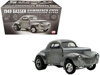 1940 Gasser "Hammered Steel" Raw Metal Limited Edition to 306 pieces Worldwide 1/18 Diecast Model Car by ACME