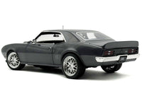 1968 Pontiac Firebird Street Fighter "Silver Bird" Gun Metal Gray Metallic Limited Edition to 400 pieces Worldwide 1/18 Diecast Model Car by ACME