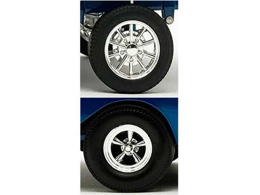 "Drag" Wheel and Tire Set of 4 pieces from "1957 Chevrolet 150 Gasser 'High Roller'" for 1/18 Scale Models by ACME