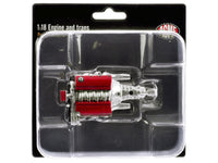 LS3 Engine & Transmission Replica from "1967 Chevrolet C-10 Custom" 1/18 Model by ACME