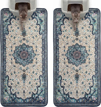 Hompet Cat Litter Mat 2 Pack - 28.5x60 Inch (Pack of 2) / Turquoise