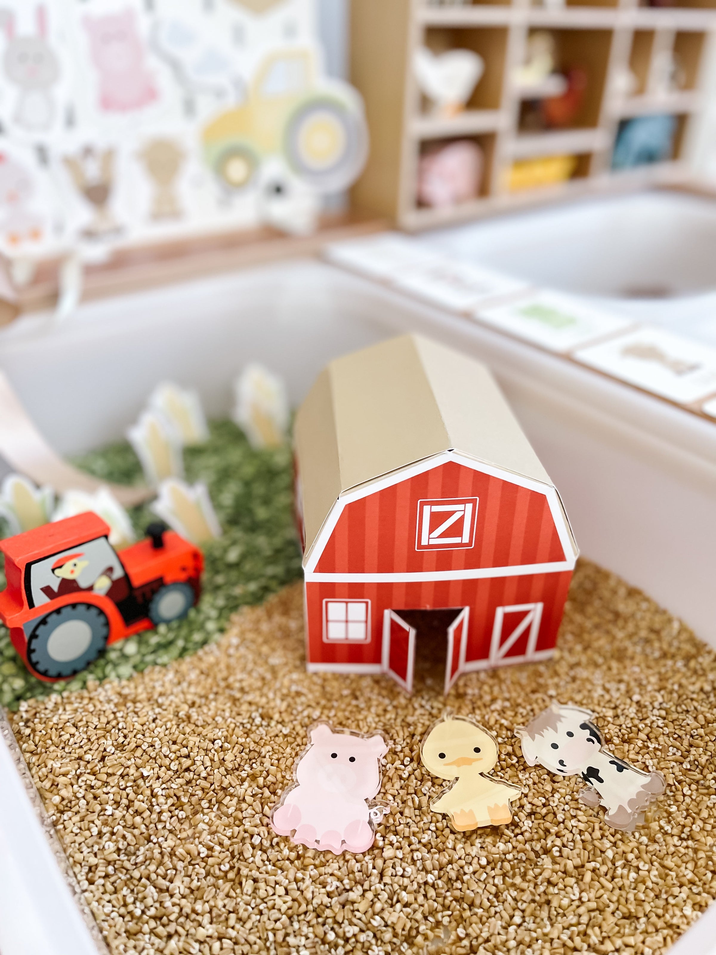 Farm Animal Printable Dramatic Play Kit