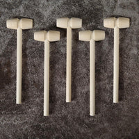 TDOCK mini natural wooden hammers for breakable chocolate, 50 pack - view 8