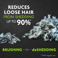 FURminator Small Dog Undercoat deShedding Tool, Long Hair, Reduces Loose Hair from Shedding
