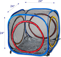 Cat Enclosure, Collapsible Mesh Indoor & Outdoor Cat Cube – Essentials for Cats - image 2