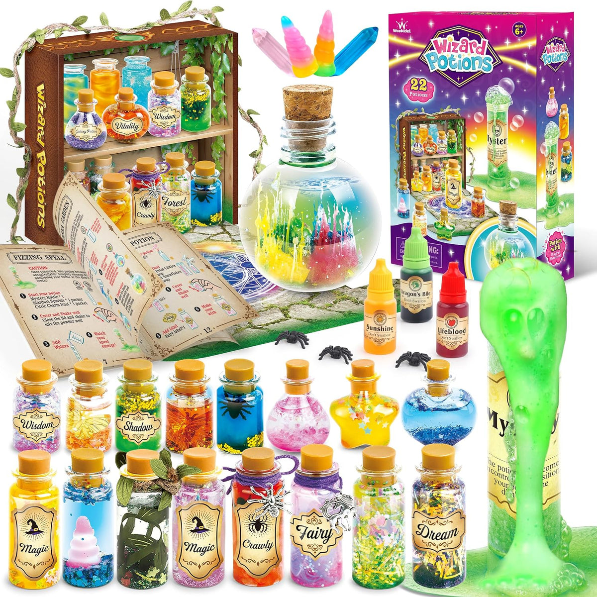 wookidel Fairy Potion Kit for Kids, Magic Kit - Mystical Kit