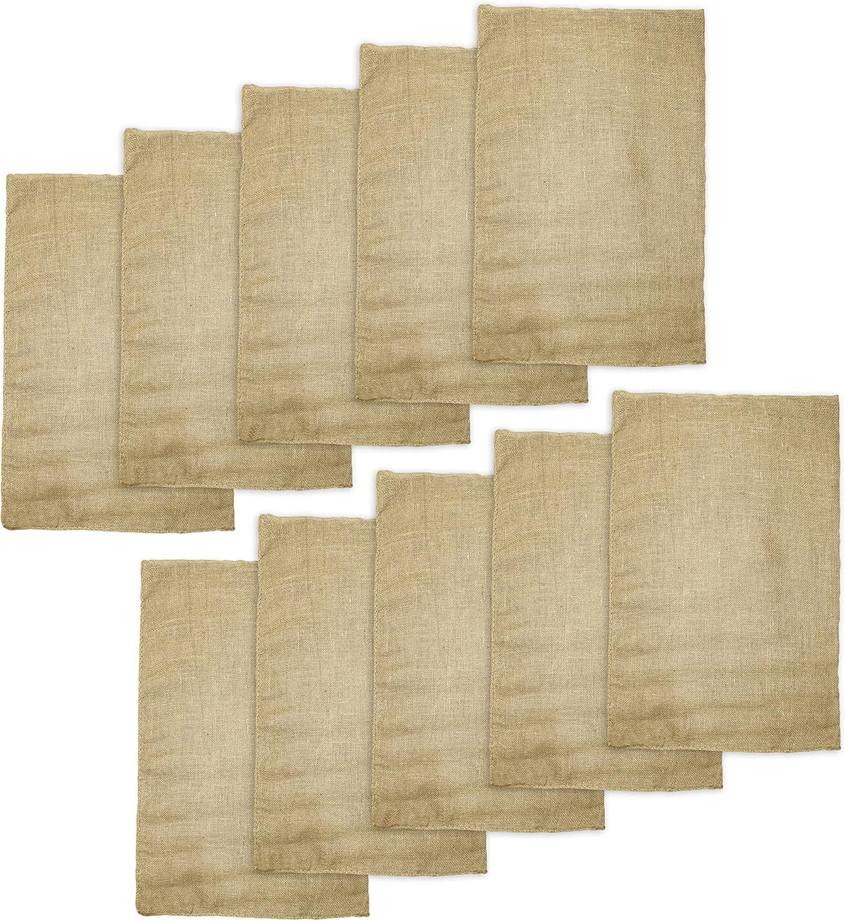 COTTON CRAFT Potato Sack Race Bag - 10 Pack - 24x39