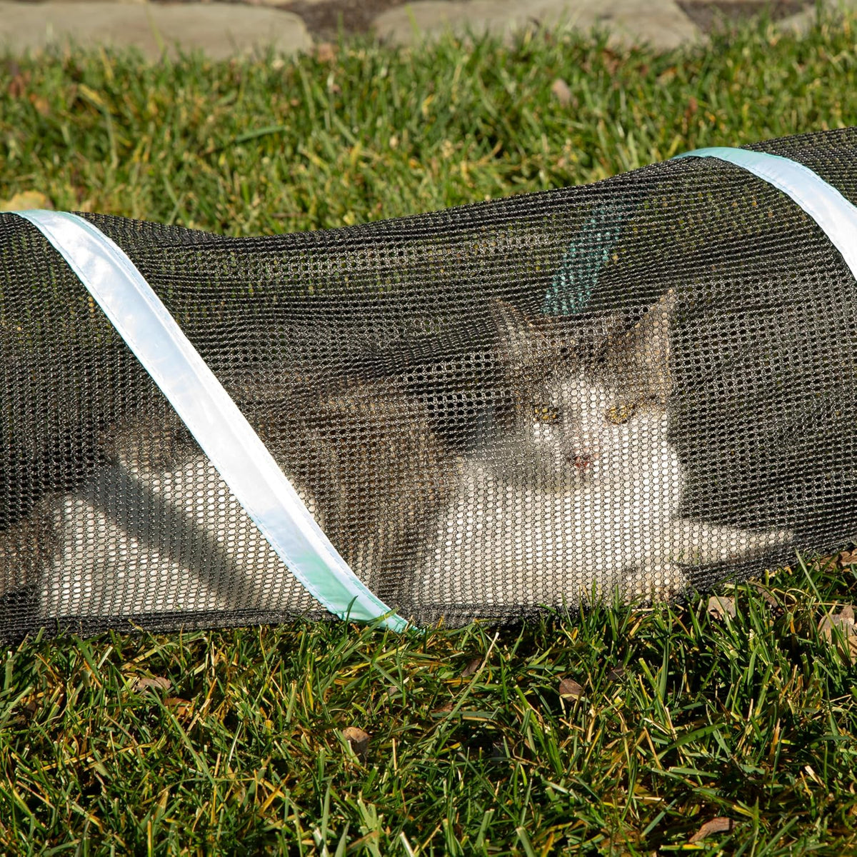 Kitty City Outdoor Catio Furniture & Play Kits for Cats - 10 Foot Tunnel