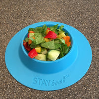Tip-Proof Bowl for Guinea Pigs and Other Small Pets, Sky Blue - Large