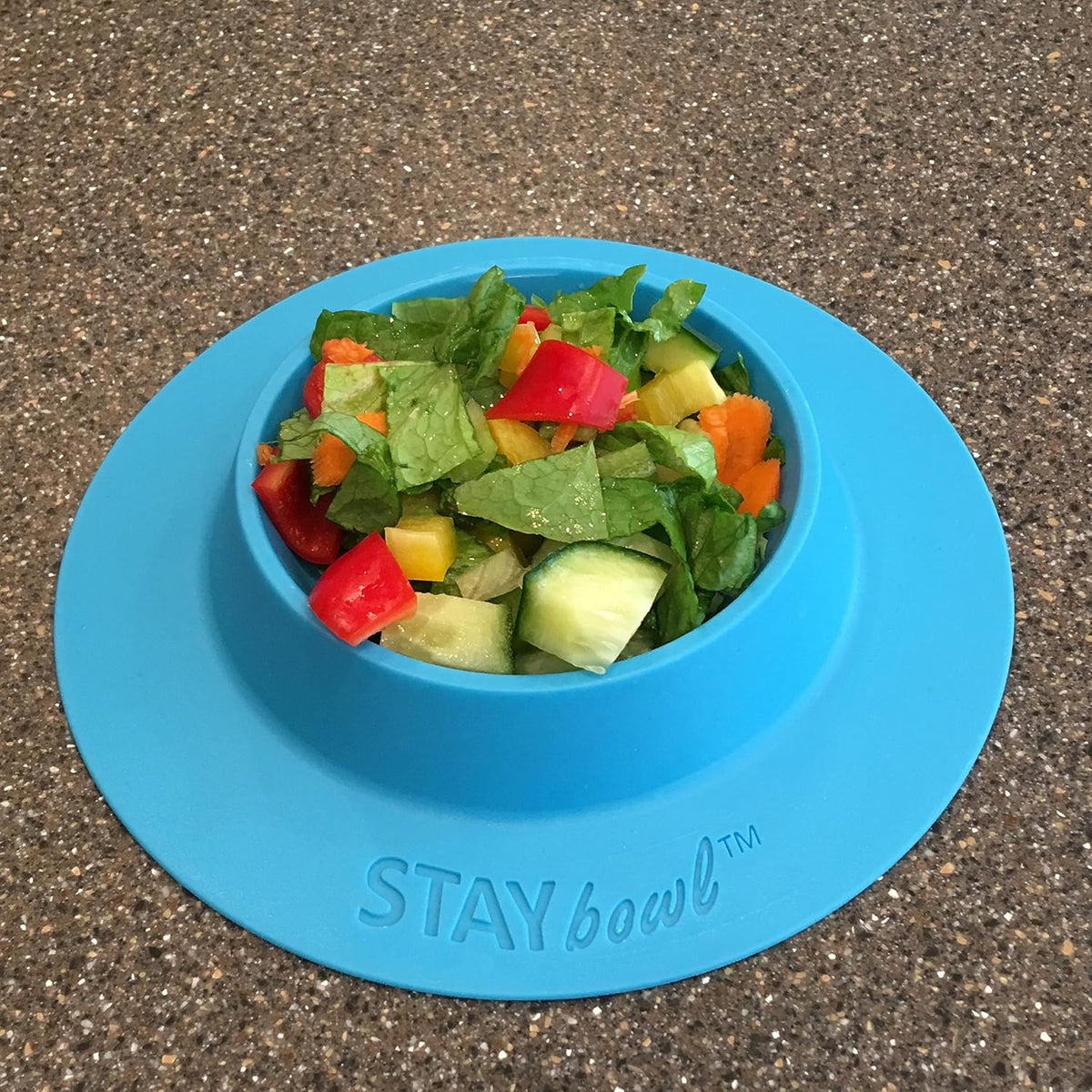Tip-Proof Bowl for Guinea Pigs and Other Small Pets, Sky Blue - Large