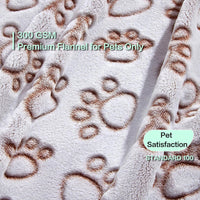 Stuffed Premium Soft Dog Blanket Washable - Brown / L(42x66") - image 2