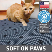 Drymate Cat Litter Box Mat, Litter Trapping Mat, Gray, 20x28 – Daily Care for Cats - image 4