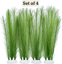 M2cbridge Plastic Fish Tank Plants Soft Silk Water Grass Reptile - 4pcs,12" - image 2