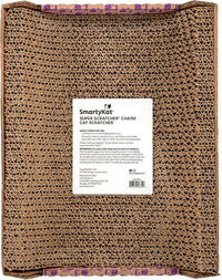 SmartyKat Super Scratcher Chaise Corrugated Cat Scratcher - Super Scratcher (Catnip Infused) / One Size - image 4