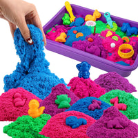 Asoxt Sensory Bin for Boy Girl Kid Toy, 17 Molds