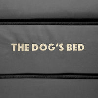 The Dog’s Bed, Orthopedic Standard Foam Waterproof Dog Bed with Standard Support, XL Grey with Black Trim, Waterproof, Supportive Dog Bed with Replaceable Covers, Veterinary Approved