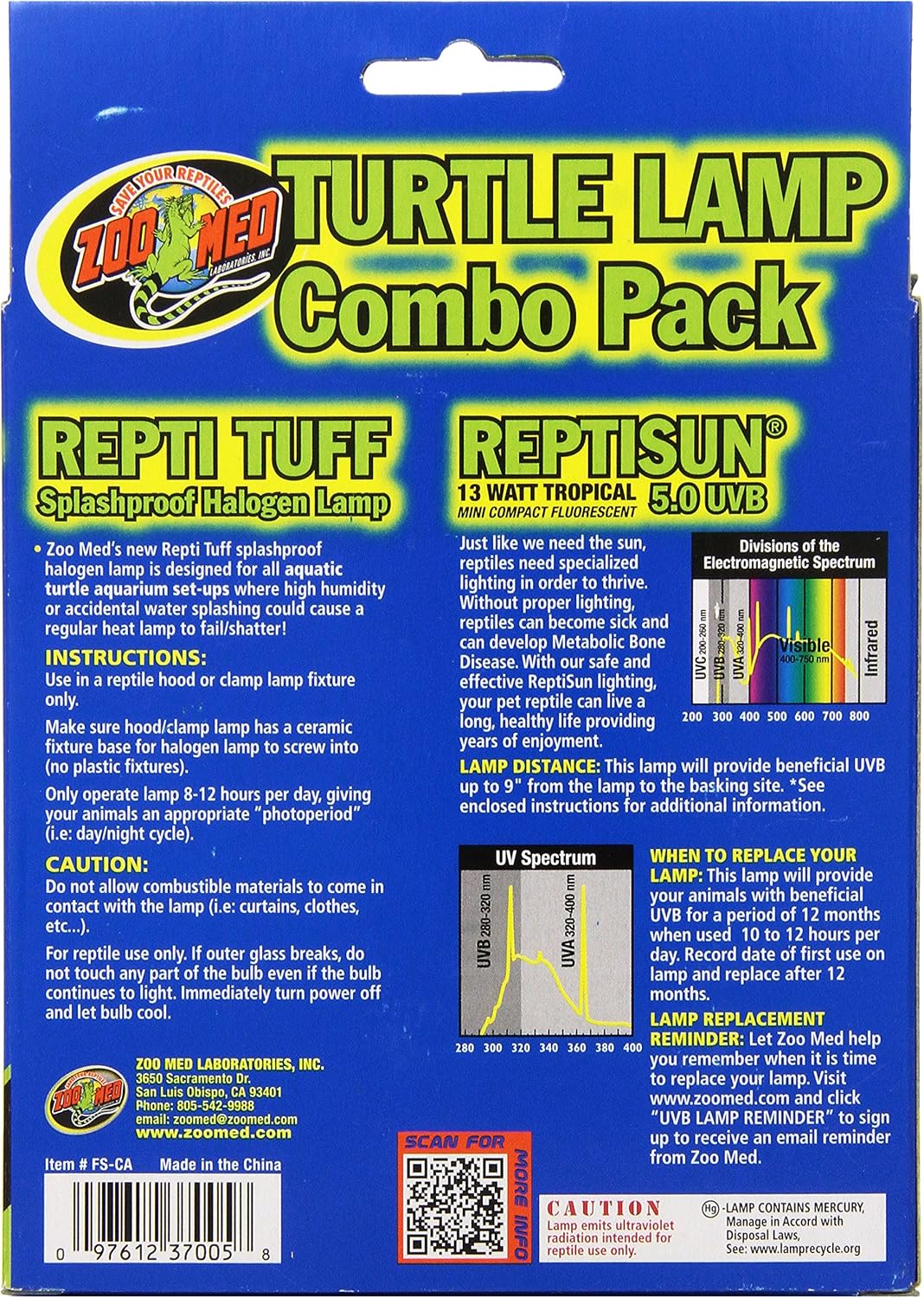Zoo Med Turtle Lamp Combo Pack – Essentials for Reptiles And Amphibians - 2 Piece Set - image 3