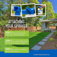 Adams Plus Yard Spray ; Kills Mosquitoes, Fleas, Ticks, Ants, And Many Other Listed Nuisance Pests in Outdoor Areas ; Treats Up to 5,000 Square Feet ; Easy To Use Hose-End Spray ; 32 Fl Oz