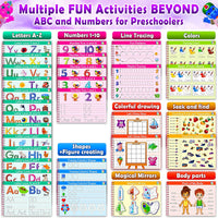 Curious 2 Learn Hardcover Preschool Activity Workbook for Kids Ages 3 - Pink - image 2