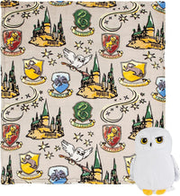 Northwest Character Hugger Pillow & Silk Touch Throw Blanket Set - Hedwig Magic