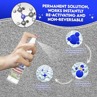 ZORBX Unscented Odor Eliminator for Strong Odor 16 Oz + 7.5 Oz + 2 Oz - Used in Hospitals & Healthcare Facilities - Advanced Formula, Fast-Acting Odor Remover Spray for Dog, Cat, House & Carpet
