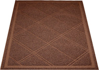 Amazon Basics Less-Mess Litter Trapping Cat Litter Box Mat - Brown / 1 Count (Pack of 1)