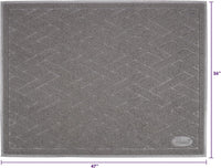 Pawkin Cat Litter Mat, Patented Design with Litter Lock Mesh - Jumbo (47" x 35") - image 3