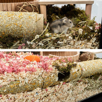 Niteangel Creative & Composable Hamster Tunnel: Edible Water Hyacinth - Tunnel - image 3