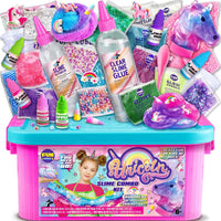 Fluffy Unicorn Slime Kit for Girls
