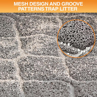Neater Pets Neater Mat Cat Litter Mat - 17x24 / Grey - image 3
